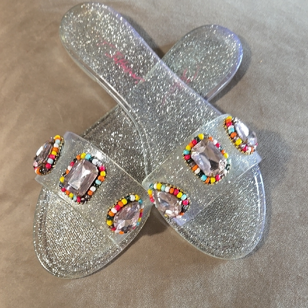 Betsey Johnson Madilyn Jellys - Clear